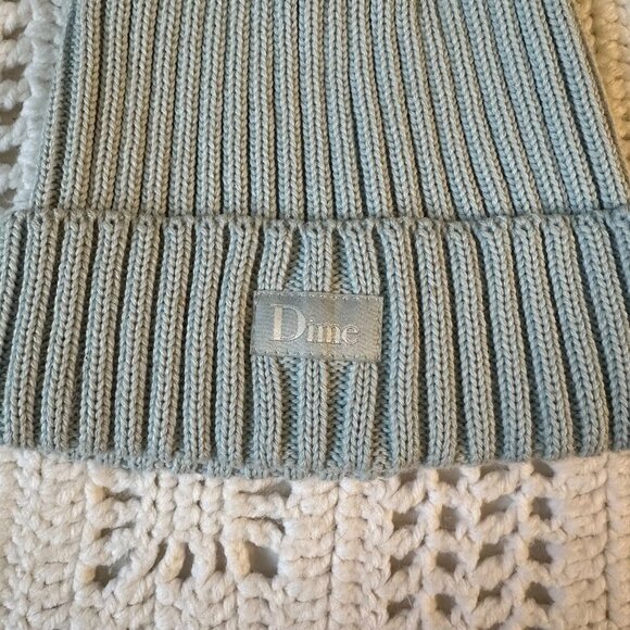Dime Classic Rib Beanie - Light Blue - O/S - Picture 3 of 7